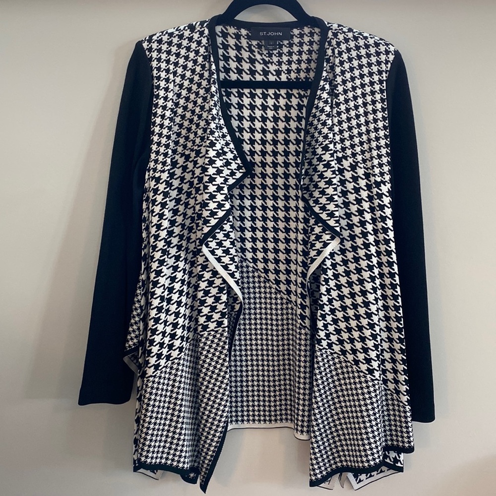 Euc St John Houndstooth Jacket - image 1